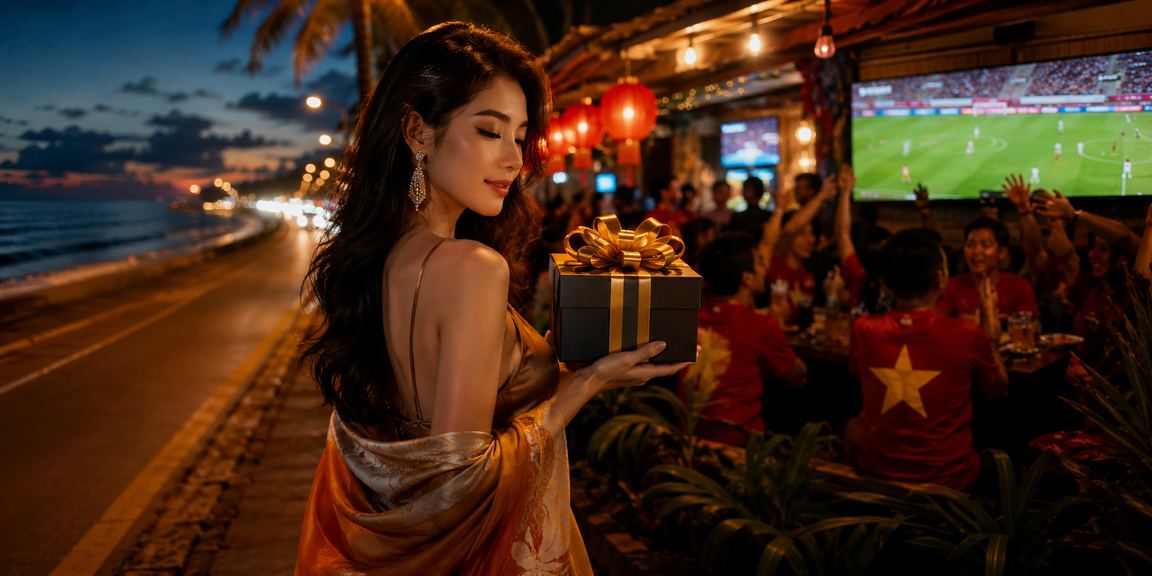 Người chơi tận hưởng khuyến mãi slot trên bãi biển Mũi Né