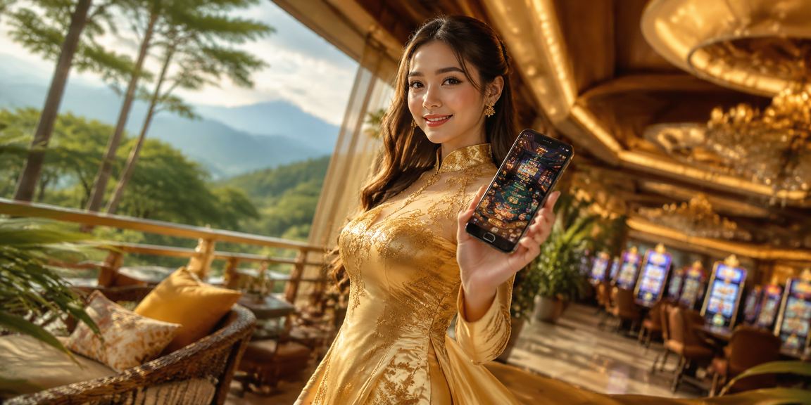Khung cảnh cá cược casino tại Việt Nam với ánh sáng neon